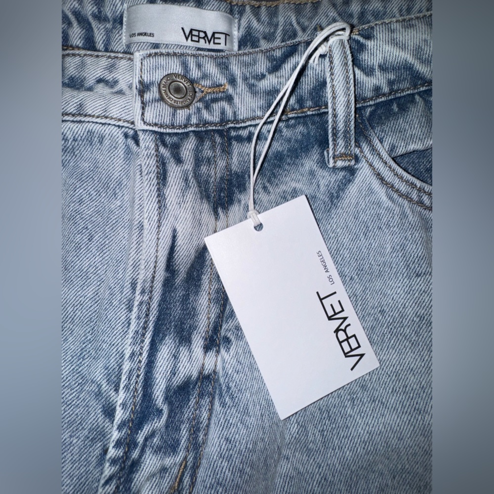 VERVET BY FLYING MONKEY Light Blue High Rise Jeans - Picture 3 of 4